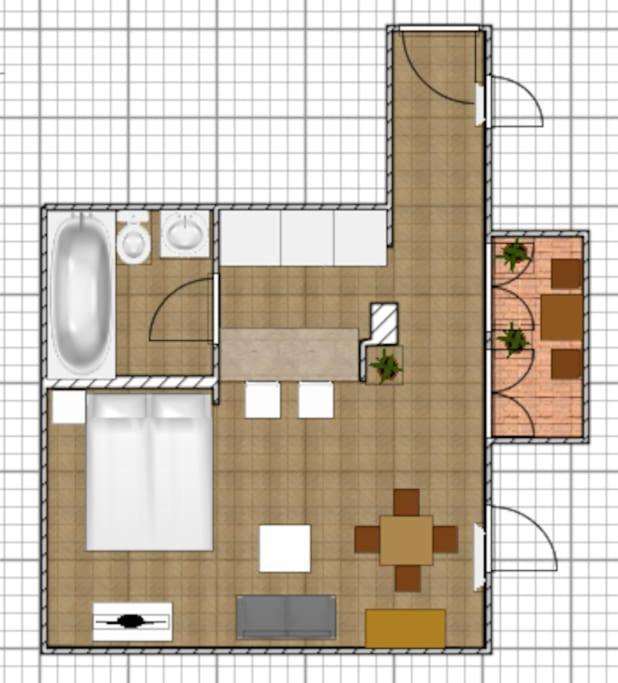Cosy Studio, Sunny Balcony In It-district Neustadt Dresden